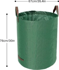 Tuin Afvalzakken - 2 Stuks - Opvouwbare Afvalzak - Tuin Afvalzak - Bladzakken - Waterstotend Tuinafvalzak - 270L -Tuingereedschaps Winkel 1016x1200 1