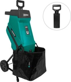 VONROC Hakselaar/Shredder 2500W – Voor Takken Tot Ø45mm – Incl. 45L Opvangzak & Duwstok 8 VONROC Hakselaar/Shredder 2500W – Voor Takken Tot Ø45mm – Incl. 45L Opvangzak & Duwstok -Tuingereedschaps Winkel 1048x1200