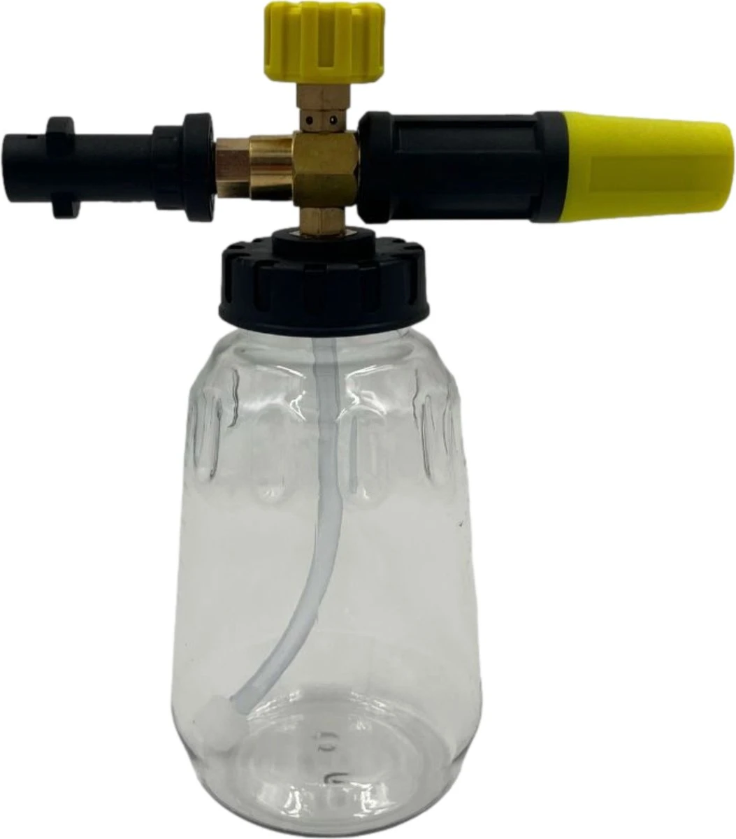 Jatso® Foam Cannon - Snow Foam - Foam Gun - Schuimlans - Foam Gun Auto - Foam Lance - Schuimsproeier - Snow Foam Cannon - Past Op Karcher K1 T/m K7 - Messing - Afneembaar Pistool 4 Jatso® Foam Cannon - Snow Foam - Foam Gun - Schuimlans - Foam Gun Auto - Foam Lance - Schuimsproeier - Snow Foam Cannon - Past Op Karcher K1 T/m K7 - Messing - Afneembaar Pistool - Afbeelding 2