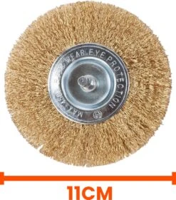 Elektrische Onkruidborstel 400W - Inclusief 4 Borstels - 11cm Diameter - Voegenreiniger - Stalen En Nylon Borstel - Voegenborstel - Onkruidverwijderaar - Set Van 4 Borstels - Onkruidverdelger - Voegborstel -Tuingereedschaps Winkel 1053x1200 3