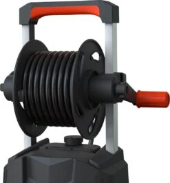 Merkloos Home Hogedrukreiniger - 2100W - 165 Bar - Met Verstelbare Nozzles Slanghaspel 5m Netsnoer 10m Slang - Voor Reiniging Huis Auto Tuin -Tuingereedschaps Winkel 1114x1200