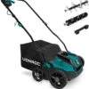 VONROC Elektrische Verticuteermachine - Gazonbeluchter – 1300W – Maaibreedte 320 Mm – 4 Dieptestanden (12/9/6/3 Mm) – Incl. 35L. Opvangbak 1 VONROC Elektrische Verticuteermachine - Gazonbeluchter – 1300W – Maaibreedte 320 Mm – 4 Dieptestanden (12/9/6/3 Mm) – Incl. 35L. Opvangbak -Tuingereedschaps Winkel 1120x1200