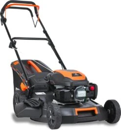 FUXTEC Grasmaaier Benzine - 51cm - 4-takt - 170cc - Zelfrijdend / Zelftrekkend /achterwielaandrijving - Mulchfunctie - Opvangbak 60L - FX-RM5170 -Tuingereedschaps Winkel 1121x1200