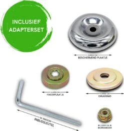 Merkloos SlimShop Onkruidborstel - Bosmaaier Grastrimmer - Onkruid - Onkruidkrabber - Voegenborstel - Onkruidverwijderaar - Max 10.000 Toerental P/m - 20CM -Tuingereedschaps Winkel 1141x1200 2