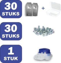 Mesjes Voor Gardena Robotmaaier - Husqvarna Automower - 30st - RVS Coated - Plastic Box + CONNECTOR -Tuingereedschaps Winkel 1159x1200 2