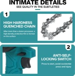 Merkloos Mini Accu Kettingzaag - 4 Inch Elektrische Boomzaag - Handkettingzaag - Met 2 Accu En 1 Oplader - Voor Tuinboom Ranch Bomen Snijden Hout- Blauw 32 Merkloos Mini Accu Kettingzaag - 4 Inch Elektrische Boomzaag - Handkettingzaag - Met 2 Accu En 1 Oplader - Voor Tuinboom Ranch Bomen Snijden Hout- Blauw -Tuingereedschaps Winkel 1179x1200 2