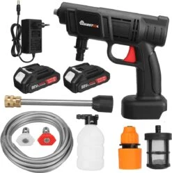 Merkloos Elektrische Accu-Hogedrukreiniger - 1.2mpa - Multifunctioneel Mondstuk - Draagbaar Oplaadbaar Snoerloos - Reinigingsspuitpistool - Met Rijke Accessoires - Voor Auto, Tuin, Terras, Raam - Zwart 20 Merkloos Elektrische Accu-Hogedrukreiniger - 1.2mpa - Multifunctioneel Mondstuk - Draagbaar Oplaadbaar Snoerloos - Reinigingsspuitpistool - Met Rijke Accessoires - Voor Auto, Tuin, Terras, Raam - Zwart -Tuingereedschaps Winkel 1189x1200 3