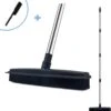 2 In 1 Rubberen Bezem – Bezem Binnen & Buiten – Vloerwisser Met Steel - Met Huisdierhaar Verwijderaar - Vloertrekker – Veger - Extra Lang 160cm -Tuingereedschaps Winkel 1194x1200 4
