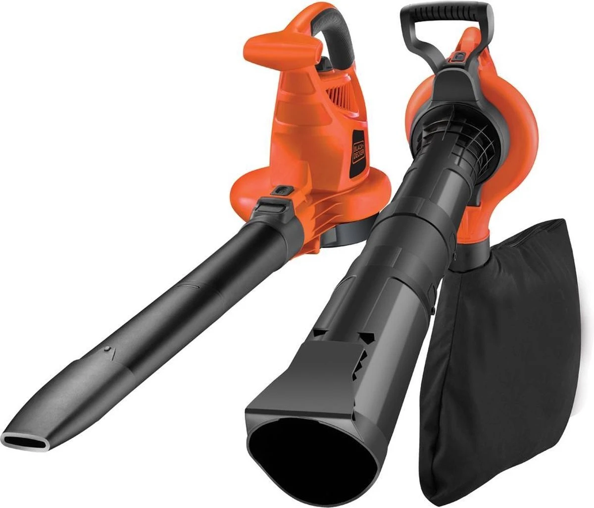 Black & Decker BLACK+DECKER GW3030-QS Bladblazer - 3000W - 50L Opvangbak - 16:1 Volumereductie 3 Black & Decker BLACK+DECKER GW3030-QS Bladblazer - 3000W - 50L Opvangbak - 16:1 Volumereductie