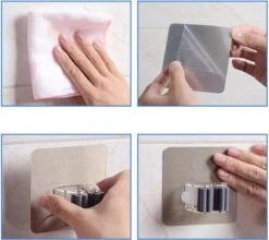 Bezem Houder - Zelfklevend - Zilverkleurig -Tuingereedschaps Winkel 1200x1068 2