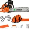 TIMBERPRO - Kettingzaag - 62 Cc - Benzine - Zwaardlengte 50 Cm - Met Transportzak - Met 2e Ketting -Tuingereedschaps Winkel 1200x1072 2