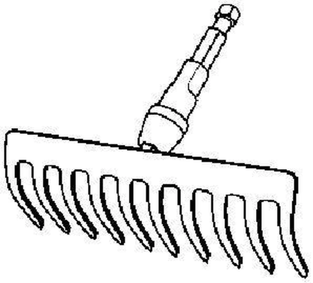 GARDENA - Combisystem - Hark 6 GARDENA - Combisystem - Hark - Afbeelding 4