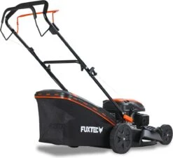FUXTEC Grasmaaier Benzine - 51cm - 4-takt - 170cc - Zelfrijdend / Zelftrekkend /achterwielaandrijving - Mulchfunctie - Opvangbak 60L - FX-RM5170 -Tuingereedschaps Winkel 1200x1096 1
