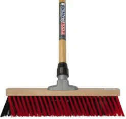 Talen Tools - X-bezem - Buiten - 40 Cm - Rood/Zwart - Compleet -Tuingereedschaps Winkel 1200x1130