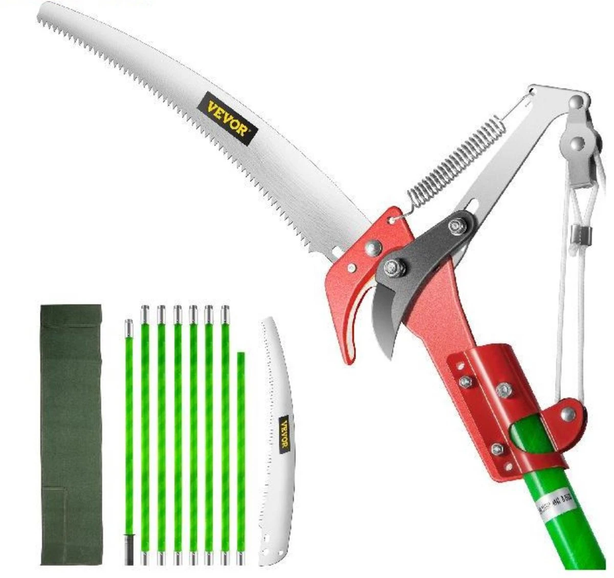 Bolture Boomzaag Telescopisch - Houtzaag Electrisch - Hoogsnoeier - Elektrische Takkenzaag - Stokzaag - 180 - 730cm 4 Bolture Boomzaag Telescopisch - Houtzaag Electrisch - Hoogsnoeier - Elektrische Takkenzaag - Stokzaag - 180 - 730cm - Afbeelding 2