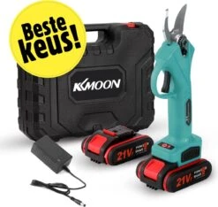 Merkloos Elektrische Snoeischaar - Professioneel - Accu Snoeischaar - 2 Accu's - Tuinieren - Tuinschaar - 30mm