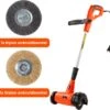 Kibani Elektrische Onkruidborstel 400W - Inclusief 2 Borstels - 11cm Diameter - Voegenreiniger - Stalen En Nylon Borstel - Voegenborstel - Onkruidverwijderaar - Onkruidverdelger - Voegborstel -Tuingereedschaps Winkel 1200x1153 4