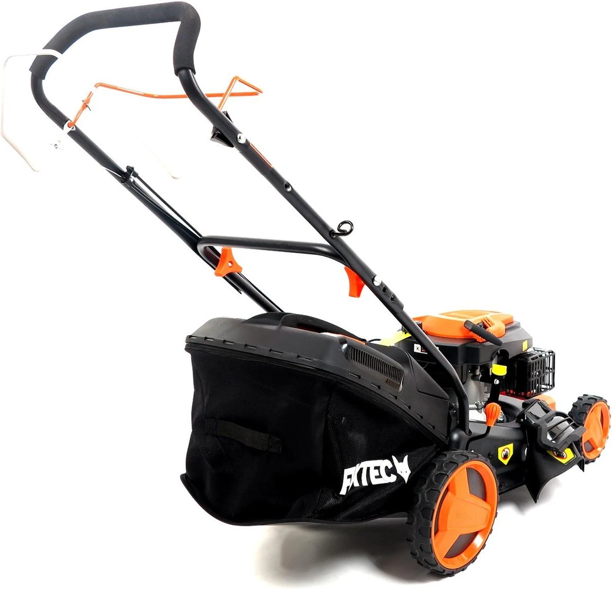 FUXTEC Grasmaaier Benzine - 46cm - Zelfrijdend / Zelftrekkend / Achterwielaandrijving - Mulchfunctie - Opvangbak 50L - FX-RM4646 10 FUXTEC Grasmaaier Benzine - 46cm - Zelfrijdend / Zelftrekkend / Achterwielaandrijving - Mulchfunctie - Opvangbak 50L - FX-RM4646 - Afbeelding 8