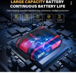 Violeworks® Accu Kettingzaag - Snoeizaag - Mini Kettingzaag - Handkettingzaag - Ook Voor Makita - Elektrische Kettingzaag - Elektrische Snoeischaar - Op Batterij - 2900 MAh - 1080W - 88V 14 Violeworks® Accu Kettingzaag - Snoeizaag - Mini Kettingzaag - Handkettingzaag - Ook Voor Makita - Elektrische Kettingzaag - Elektrische Snoeischaar - Op Batterij - 2900 MAh - 1080W - 88V -Tuingereedschaps Winkel 1200x1156 7