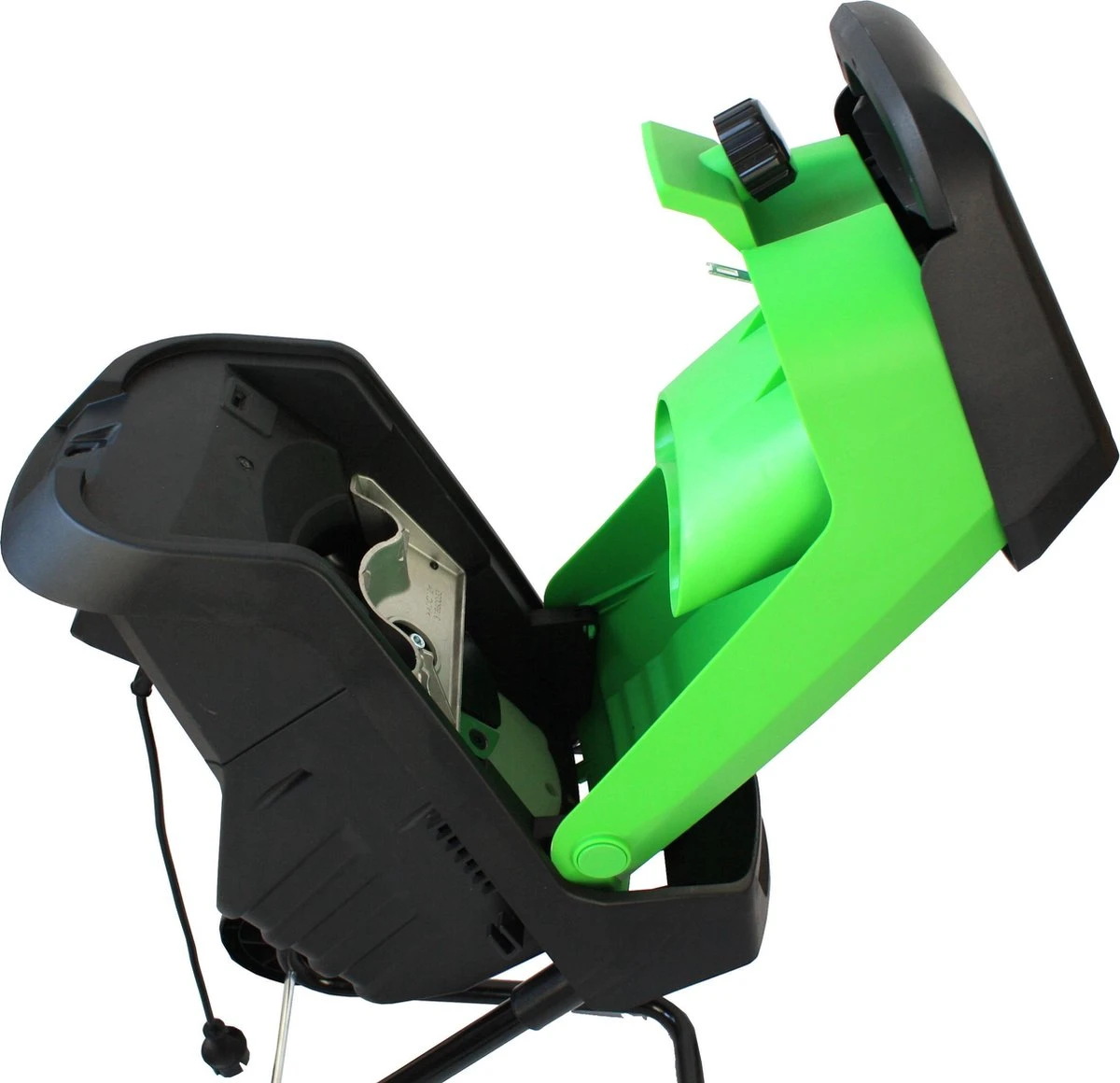 Profeco Stille Hakselaar 2000W - Tuinhakselaar - Versnipperaar Voor 45mm Takdikte - Incl. 50 Liter Opvangzak En Veilige Duwstok 7 Profeco Stille Hakselaar 2000W - Tuinhakselaar - Versnipperaar Voor 45mm Takdikte - Incl. 50 Liter Opvangzak En Veilige Duwstok - Afbeelding 5