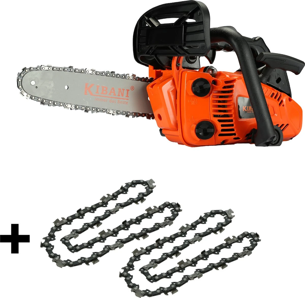 Kibani Kettingzaag Benzine - 25.4 Cc / 1 Pk 2-takt Motor - Incl. Extra Ketting - Zwaardlengte 25 Cm / 10 Inch – Easy-Startsysteem - Snoeizaag 3 Kibani Kettingzaag Benzine - 25.4 Cc / 1 Pk 2-takt Motor - Incl. Extra Ketting - Zwaardlengte 25 Cm / 10 Inch – Easy-Startsysteem - Snoeizaag