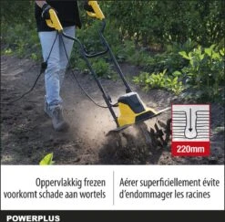 Powerplus POWXG72010 Tuinfrees - 1500W - Werkbreedte 450mm - Werkdiepte Max. 220mm - Incl. 6 Messen En Wielen 10 Powerplus POWXG72010 Tuinfrees - 1500W - Werkbreedte 450mm - Werkdiepte Max. 220mm - Incl. 6 Messen En Wielen -Tuingereedschaps Winkel 1200x1179 10