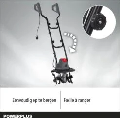 Powerplus POWEG7010 Tuinfrees - 1050W - Werkbreedte 320mm - Werkdiepte Max. 220mm - Incl. 4 Messen 11 Powerplus POWEG7010 Tuinfrees - 1050W - Werkbreedte 320mm - Werkdiepte Max. 220mm - Incl. 4 Messen -Tuingereedschaps Winkel 1200x1179 13