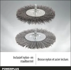 Powerplus POWXG6650 Onkruidkrabber - 110mm - 400w - Molecule -Tuingereedschaps Winkel 1200x1179 17