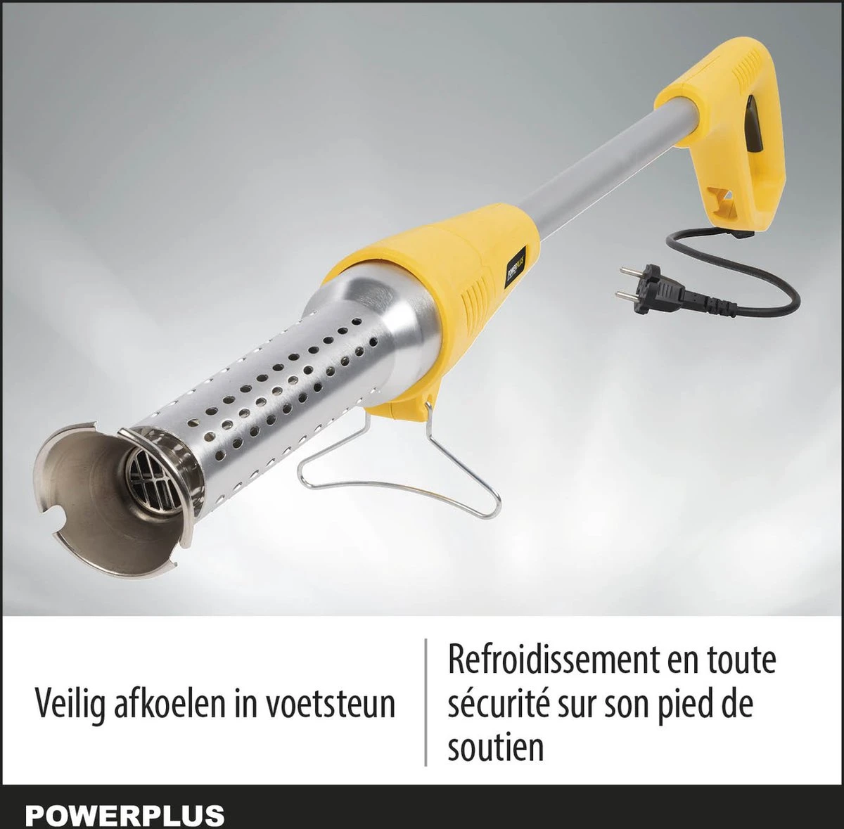 Powerplus POWXG6601 Onkruidbrander - 2000W - Max. 650°C - 500 L/m 4 Powerplus POWXG6601 Onkruidbrander - 2000W - Max. 650°C - 500 L/m - Afbeelding 2