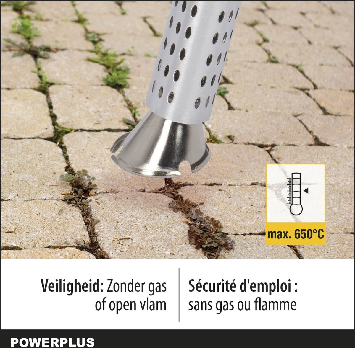 Powerplus POWXG6601 Onkruidbrander - 2000W - Max. 650°C - 500 L/m 6 Powerplus POWXG6601 Onkruidbrander - 2000W - Max. 650°C - 500 L/m - Afbeelding 4