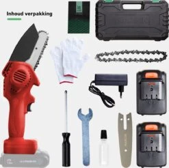 Mardin Mini Kettingzaag - Snoeizaag - Kettingzaag - Kettingzaag Electrisch Met 2 Accu - Inclusief Koffer - 1 Extra Accu - Rood 18 Mardin Mini Kettingzaag - Snoeizaag - Kettingzaag - Kettingzaag Electrisch Met 2 Accu - Inclusief Koffer - 1 Extra Accu - Rood -Tuingereedschaps Winkel 1200x1193 7