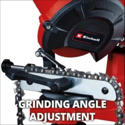 Einhell Kettingslijper GC-CS 85 E (85 W - 5500 /min - Slijphoekverstelling W. Schaal - Kettingspanner - Dieptebegrenzer Incl. Slijpschijf) -Tuingereedschaps Winkel 1200x1197 19