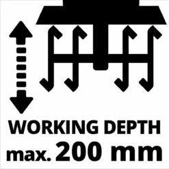 Einhell Accu Grondfrees GE-CR 30 Li-Solo Power X-Change (Li-Ion - 36 V - 30 Cm Werkbreedte - 20 Cm Werkdiepte - Robuuste Hakmessen - 2-punts Veiligheidsschakelaar - Zonder Accu En Lader) -Tuingereedschaps Winkel 1200x1198 11