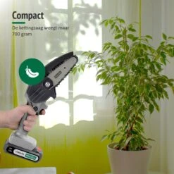 Mardin Mini Kettingzaag - Snoeizaag - Kettingzaag - Kettingzaag Electrisch Met 2 Accu - Inclusief Koffer - 1 Extra Accu - Grijs -Tuingereedschaps Winkel 1200x1199 8