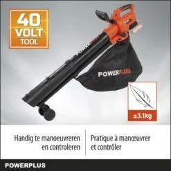 Powerplus Dual Power POWDPG75270 Bladblazer - Bladzuiger En -versnipperaar - Brushless - Blazen - Zuigen - Versnipperen - Excl. Accu En Lader - Incl. Opvangzak 45L 17 Powerplus Dual Power POWDPG75270 Bladblazer - Bladzuiger En -versnipperaar - Brushless - Blazen - Zuigen - Versnipperen - Excl. Accu En Lader - Incl. Opvangzak 45L -Tuingereedschaps Winkel 1200x1200 101