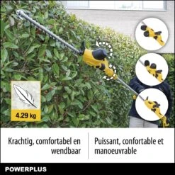 Powerplus POWXG2043 Elektrische Heggenschaar - 750W - Snoeien En Knippen - Zwaardlengte 570mm - Mesafstand 24mm - Telescopisch - Draaibaar Handvat - Haagschaar Voor Tuinonderhoud -Tuingereedschaps Winkel 1200x1200 185