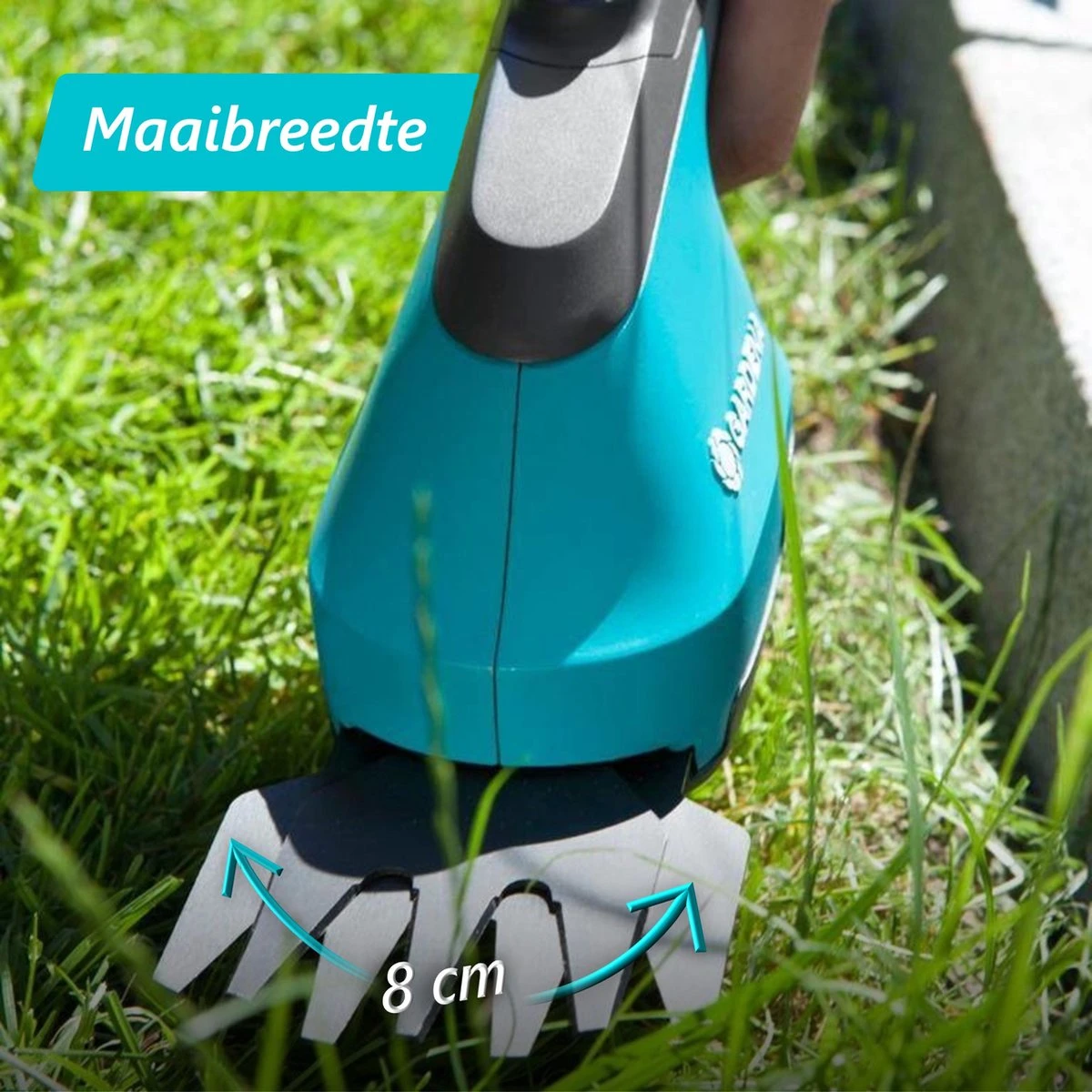 GARDENA AccuCut Li - Grasschaar - 8 Cm Maaibreedte 7 GARDENA AccuCut Li - Grasschaar - 8 Cm Maaibreedte - Afbeelding 5