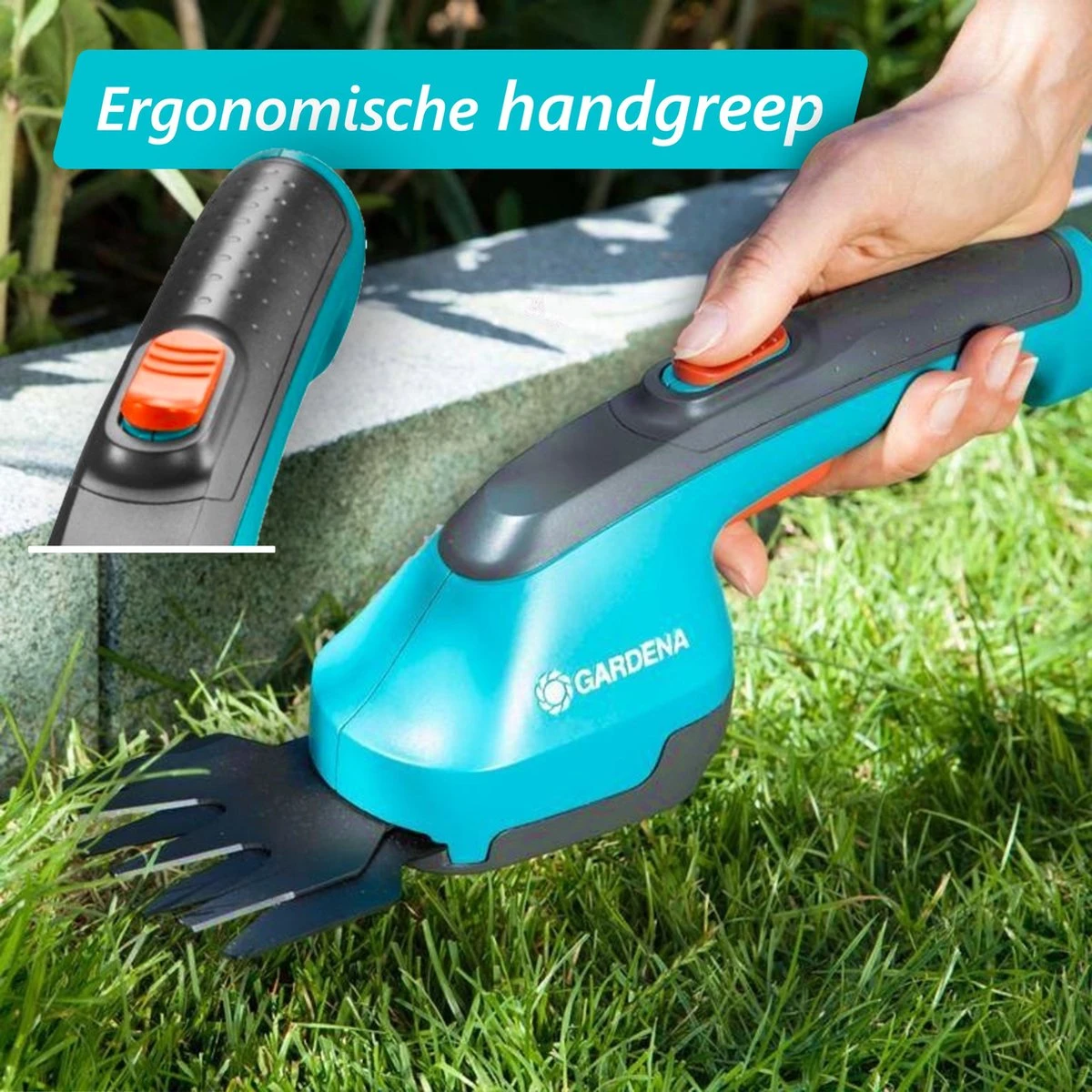 GARDENA AccuCut Li - Grasschaar - 8 Cm Maaibreedte 8 GARDENA AccuCut Li - Grasschaar - 8 Cm Maaibreedte - Afbeelding 6