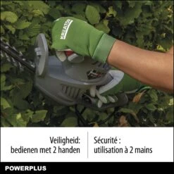 Powerplus POWEG40100 Elektrische Heggenschaar - 550W - Snoeien En Knippen - Zwaardlengte 560mm - Mesafstand 16mm - Haagschaar Voor Tuinonderhoud -Tuingereedschaps Winkel 1200x1200 258
