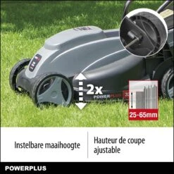 Powerplus POWEG63703 Elektrische Grasmaaier - Grasmachine Voor Kleine Tuin - 1000 W - 32cm Maaibreedte - 30L Opvangbak - Verstelbare Maaihoogte 12 Powerplus POWEG63703 Elektrische Grasmaaier - Grasmachine Voor Kleine Tuin - 1000 W - 32cm Maaibreedte - 30L Opvangbak - Verstelbare Maaihoogte -Tuingereedschaps Winkel 1200x1200 289