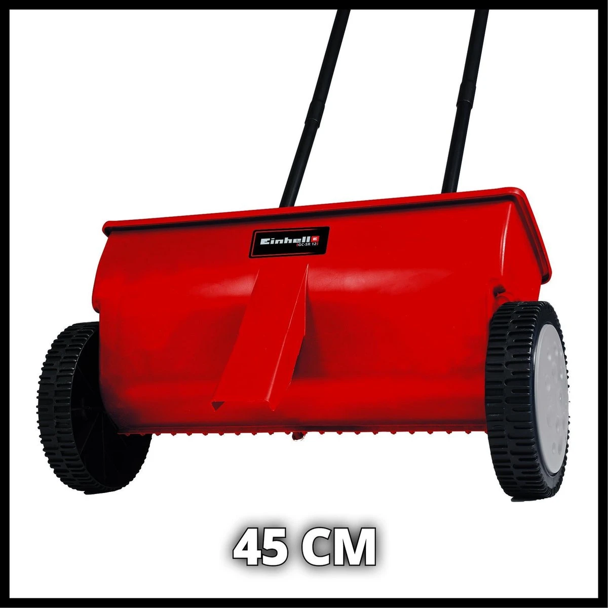 Einhell Strooiwagen GC-SR 12 (12 L - 45 Cm Strooibreedte - Dubbele Duwstang - Kliksluiting Aan Beide Zijden - Verstelhendel - Corrosiebestendige Rol - Behuizing Van Breukvast Kunststof) 5 Einhell Strooiwagen GC-SR 12 (12 L - 45 Cm Strooibreedte - Dubbele Duwstang - Kliksluiting Aan Beide Zijden - Verstelhendel - Corrosiebestendige Rol - Behuizing Van Breukvast Kunststof) - Afbeelding 3