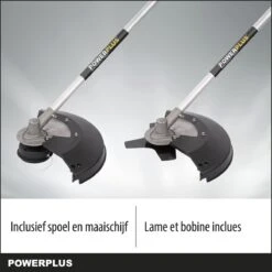 Powerplus POWXG30405 Bosmaaier 2-in-1 - 1000 W - Bosmaaier & Grastrimmer -Tuingereedschaps Winkel 1200x1200 327