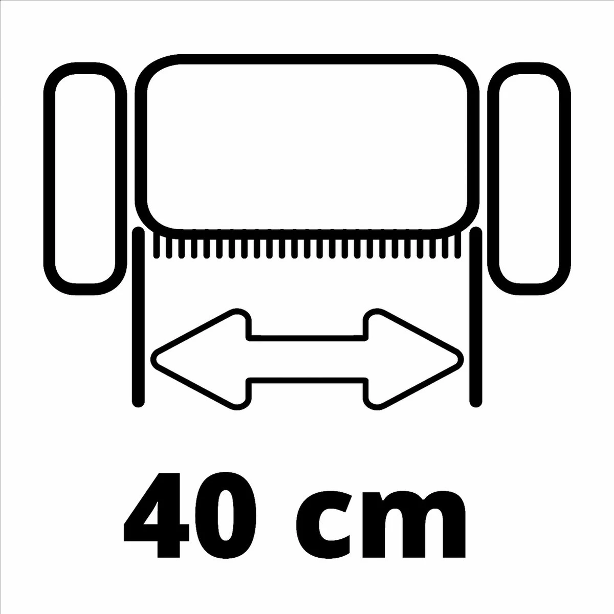 Einhell Verticuteerder En Beluchter GE-SA 1640 (1600 W - 40 Cm Werkbreedte - Tot 12 Mm Werkdiepte - In Hoogte Verstelbaar Stuur - Opvangzak 48 L - Incl. Beluchtingsrol) 14 Einhell Verticuteerder En Beluchter GE-SA 1640 (1600 W - 40 Cm Werkbreedte - Tot 12 Mm Werkdiepte - In Hoogte Verstelbaar Stuur - Opvangzak 48 L - Incl. Beluchtingsrol) - Afbeelding 12