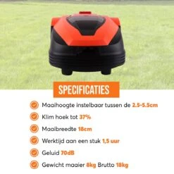 Zoef Robot Robotmaaier Betsie Met APP <1400 M2 -Tuingereedschaps Winkel 1200x1200 447