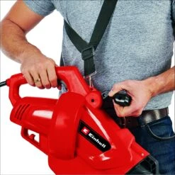 Einhell Elektrische Bladblazer GC-EL 3024 E (blazen, Zuigen & Versnipperen, Zuigbuis Ø75 Mm, Zuigkracht 650 M³/h, Hakselfunctie 10:1, Blaassnelheid 240 Km/h, Opvangzak 40 L) -Tuingereedschaps Winkel 1200x1200 53