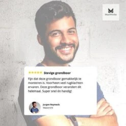 MaatWorkz - Grondboor - 25 CM - Boormachine - Bollenplanter - Moestuin - Palenboor - Boor - Tuin -Tuingereedschaps Winkel 1200x1200 552