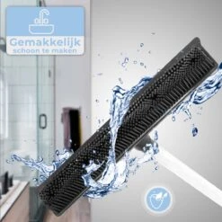 De Blaffende Kat 2 In 1 Rubberen Bezem – Bezem Binnen & Buiten – Vloerwisser Met Steel - Vloertrekker – Veger - Extra Lang 160cm -Tuingereedschaps Winkel 1200x1200 574