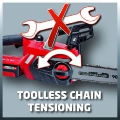 Einhell Accu Kettingzaag GE-LC 18 Li Kit (1x3,0Ah) Power X-Change (Li-Ion - 18 V - 25 Cm Zwaardlengte - 23 Cm Snijlengte - Terugslagbescherming - Kettingvangbout - Incl. 3,0 Ah Accu En Lader) -Tuingereedschaps Winkel 1200x1200 645