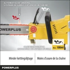 Powerplus POWXG1032 Elektrische Kettingzaag - 900W - Zwaardlengte 300mm - Automatische Kettingsmering - Incl. 1x Ketting En 1x Zwaard -Tuingereedschaps Winkel 1200x1200 676