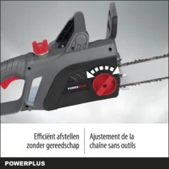Powerplus POWEG10110 Elektrische Kettingzaag - 2200W - Zwaardlengte 400mm - Automatische Kettingsmering - Incl. 1x Ketting En 1x Zwaard -Tuingereedschaps Winkel 1200x1200 772